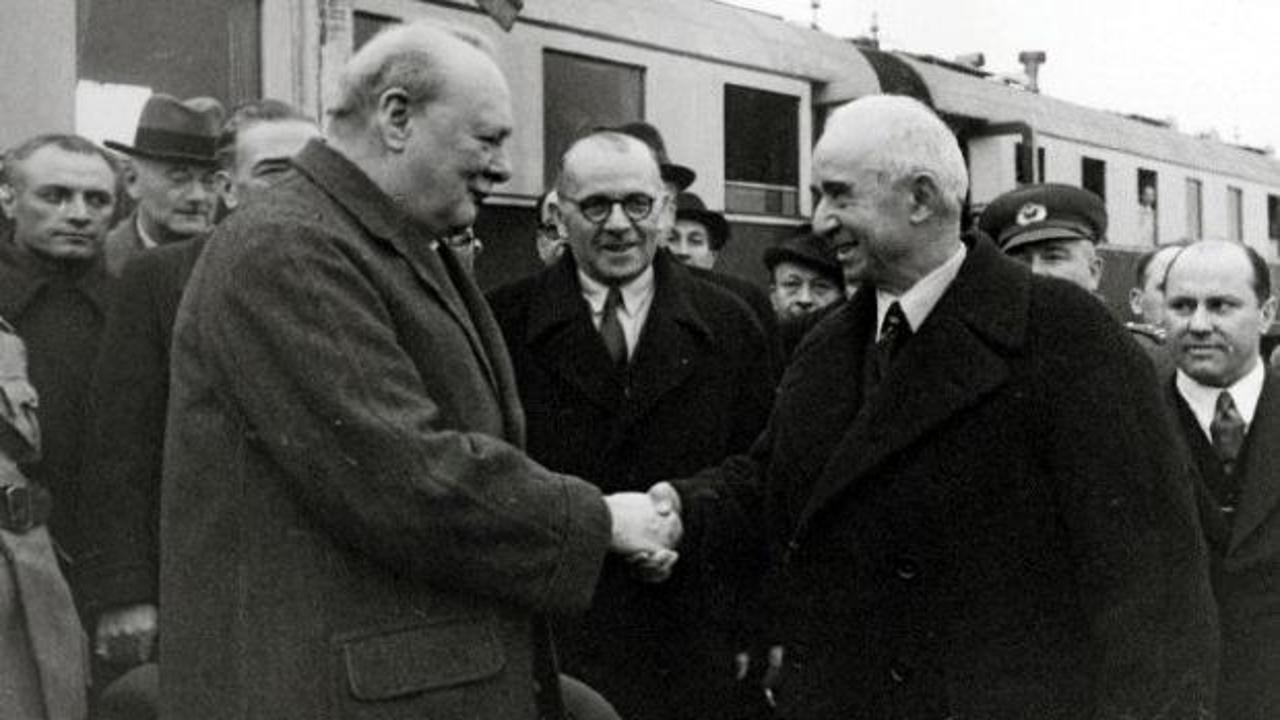 MİT, 83 yıllık tarihi belgeyi paylaştı! İşte 1943'teki zirvenin perde arkası...