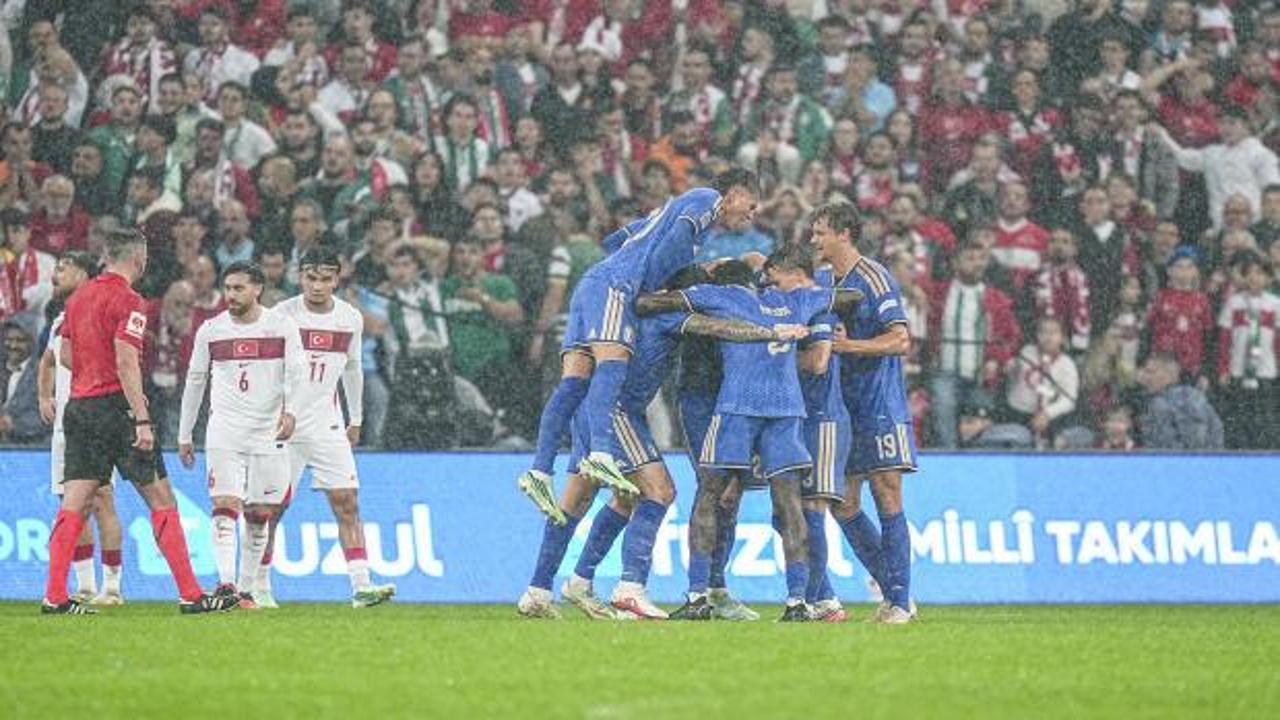 Bursa'da hezimet yaşadık! A Milli Takım İtalya'dan fark yedi
