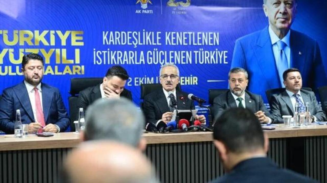 Uraloğlu Nevşehir&rsquo;de m&uuml;jdeyi duyurdu: &Ccedil;erkezk&ouml;y-Kapıkule Hızlı Tren Hattı i&ccedil;in tarih verdi