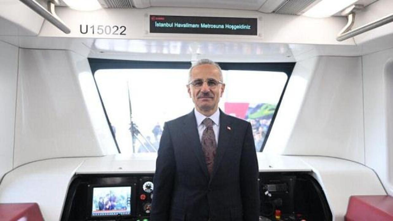 Bakan Uraloğlu: 3,25 milyar yolcuya hizmet verildi!
