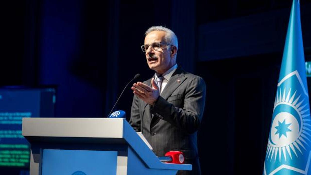 Bakan Uraloğlu, T&uuml;rk Devletleri İşbirliği G&uuml;n&uuml; resepsiyonunda konuştu