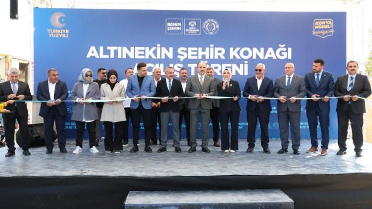 Başkan Altay, Altınekin Şehir Konağı'nın a&ccedil;ılışını ger&ccedil;ekleştirdi 
