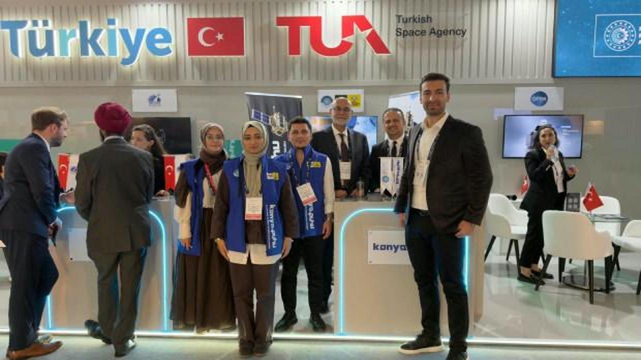 Konya B&uuml;y&uuml;kşehir Belediyesi'nin k&uuml;p uydu projesi Uzay Kongresi&rsquo;nde