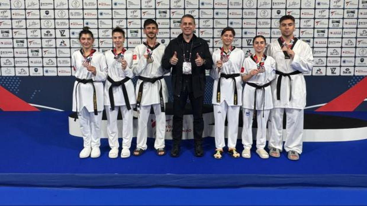 Milli sporcular, Fransa'da 6 madalya kazandı