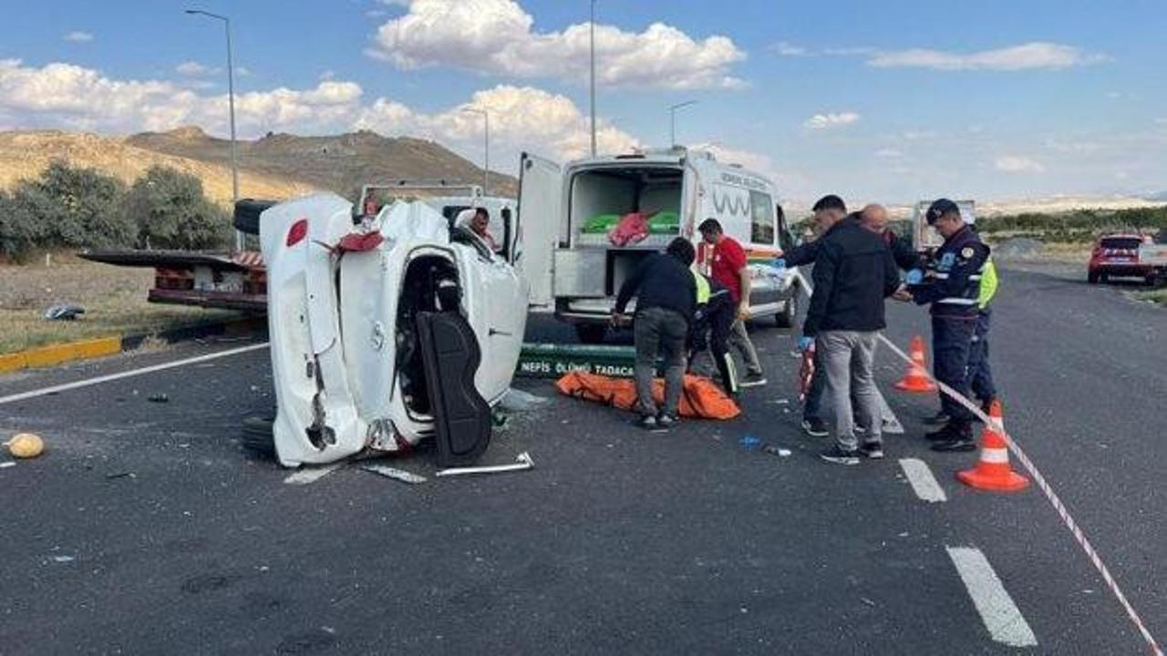 Nevşehir'de korkun&ccedil; kaza: Evli &ccedil;ift kurtarılamadı