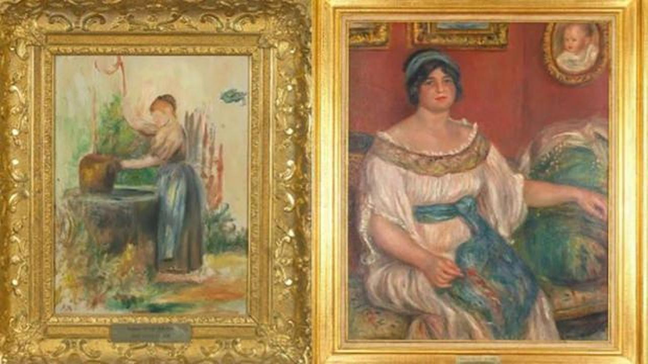 Renoir M&uuml;zesi'nden &ccedil;alınan tablolar bulundu