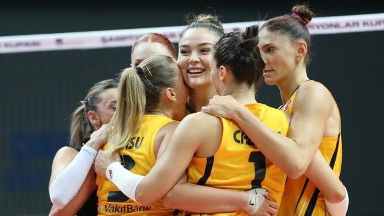Şampiyonlar Kupası'nın sahibi VakıfBank