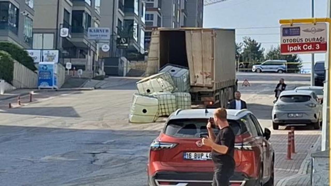 'S&uuml;lf&uuml;rik asit' alarmı! Ekipler harekete ge&ccedil;ti, mahalle kapatıldı!