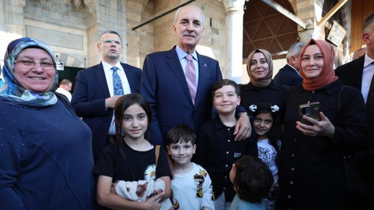 TBMM Başkanı Kurtulmuş, Mevlana M&uuml;zesi'ni ziyaret etti