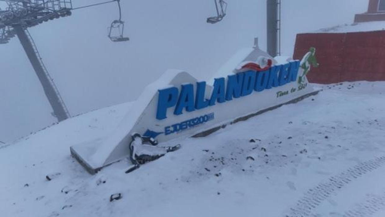 Zirvede kar mesaisi başladı: Kalınlığı 5 santimetreye ulaştı