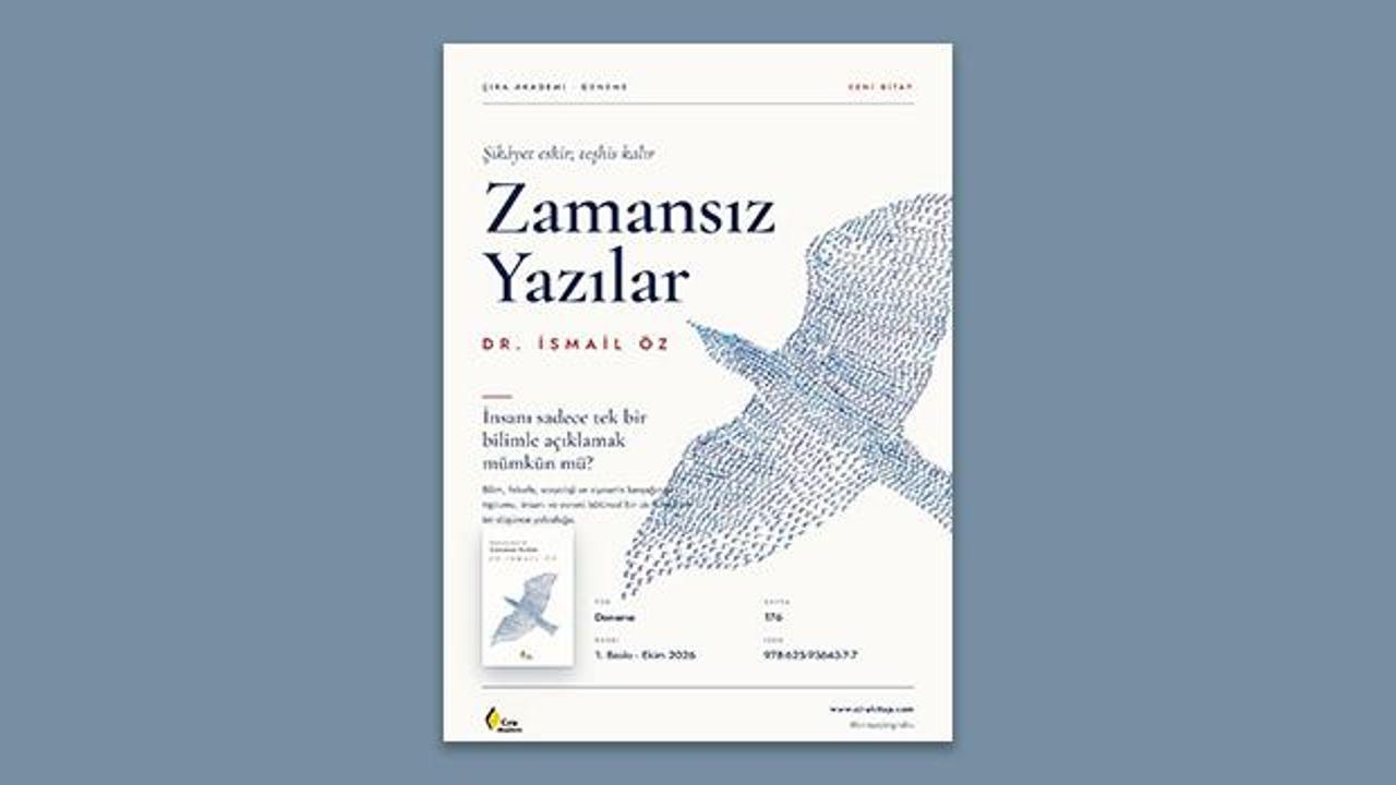 Dr. İsmail &Ouml;z imzalı 'Zamansız Yazılar' okuyucularla buluştu