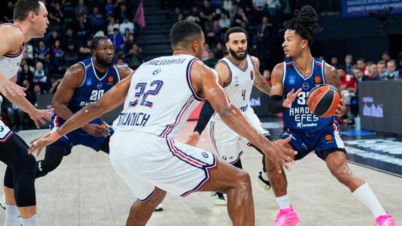 Anadolu Efes, Bayern'e 101 sayıyla kaybetti