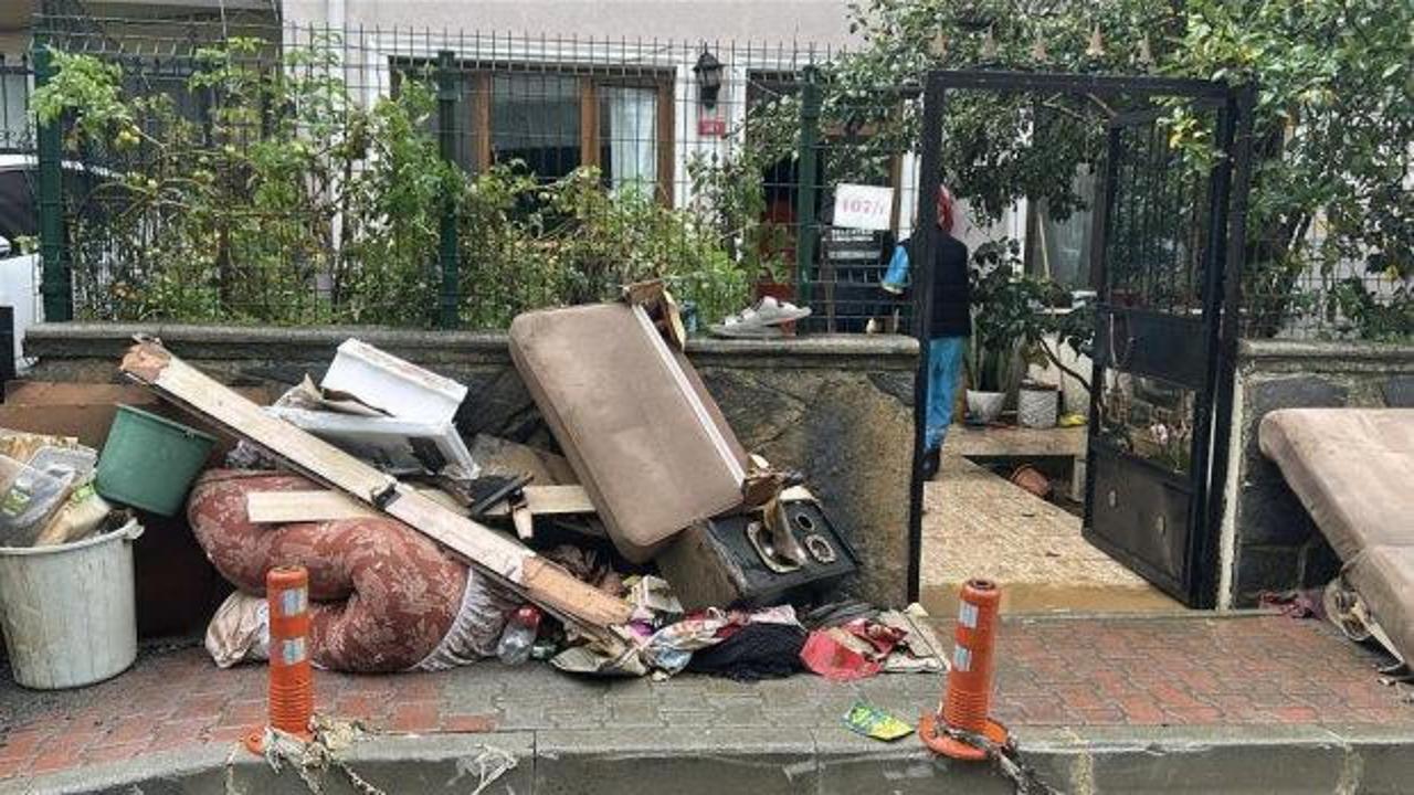 Beykoz'da su baskının bilan&ccedil;osu g&uuml;n ağarınca ortaya &ccedil;ıktı