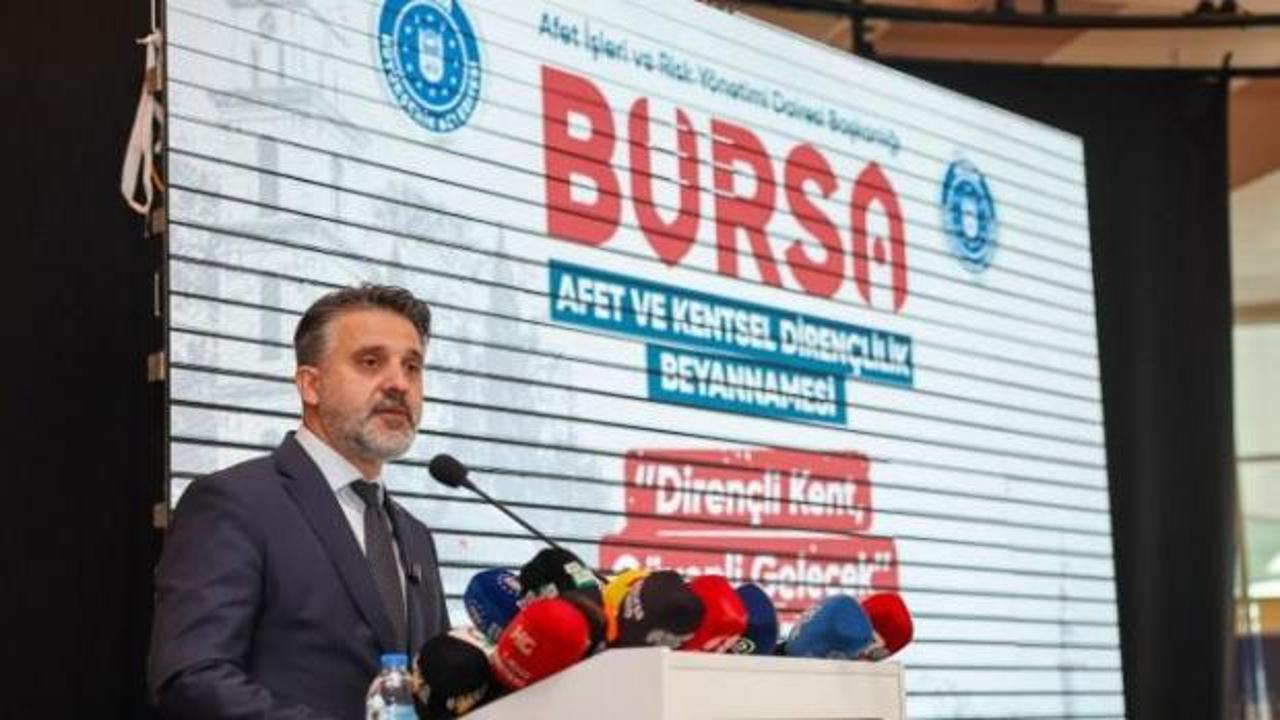 B&uuml;y&uuml;kşehir'den T&uuml;rkiye'de bir ilk: Bursa Afet Anayasası
