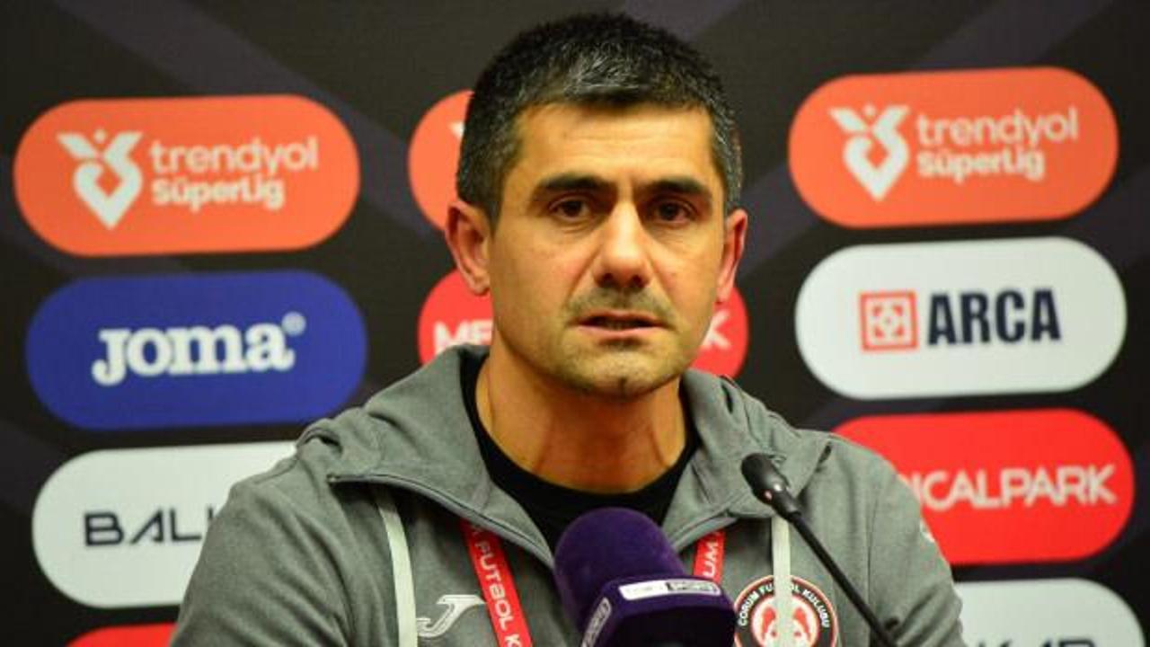 &Ccedil;orum FK yardımcı hocasından Burak Yılmaz s&ouml;zleri