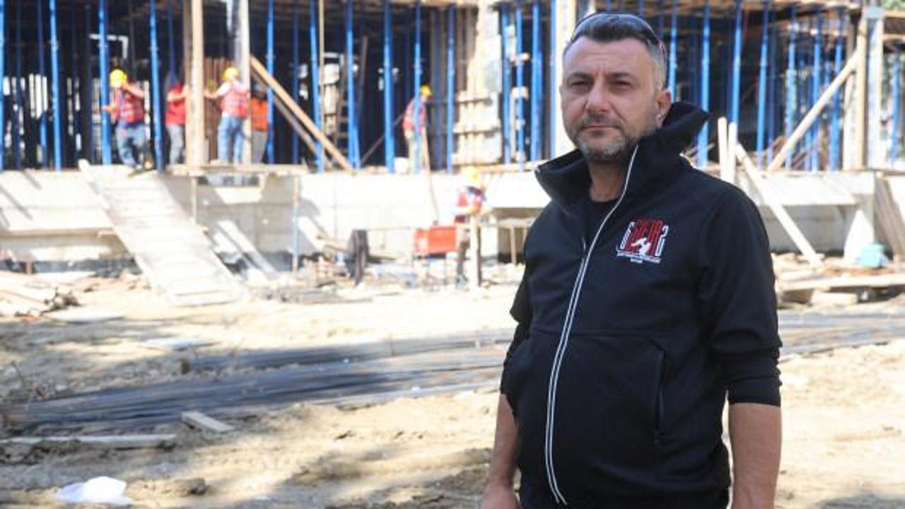 Depremde 2 evladını ve eşini kaybeden baba, 5 eğitim yuvasının inşasını s&uuml;rd&uuml;r&uuml;yor