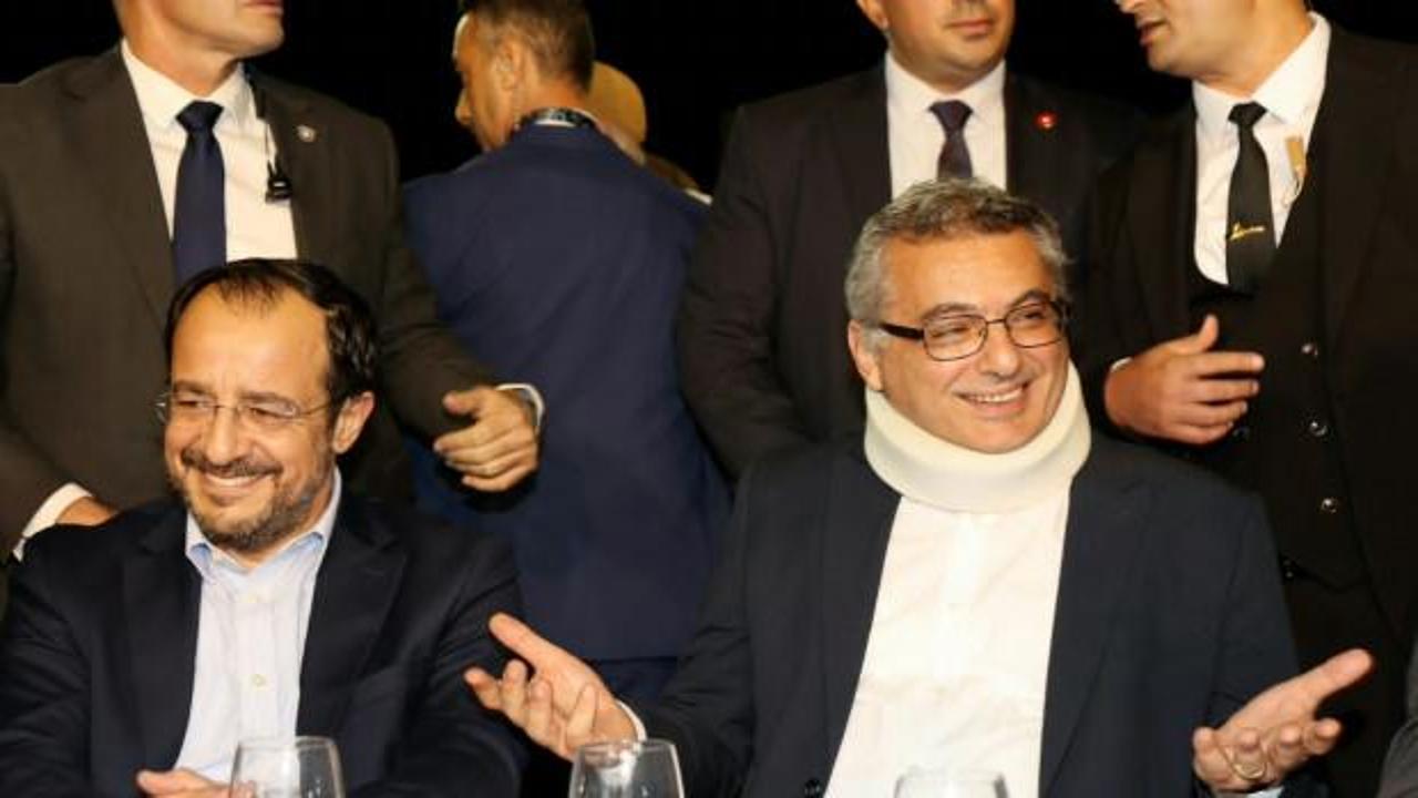 Erh&uuml;rman ve Hristodulidis birlikte Pile'deki festivale katıldı