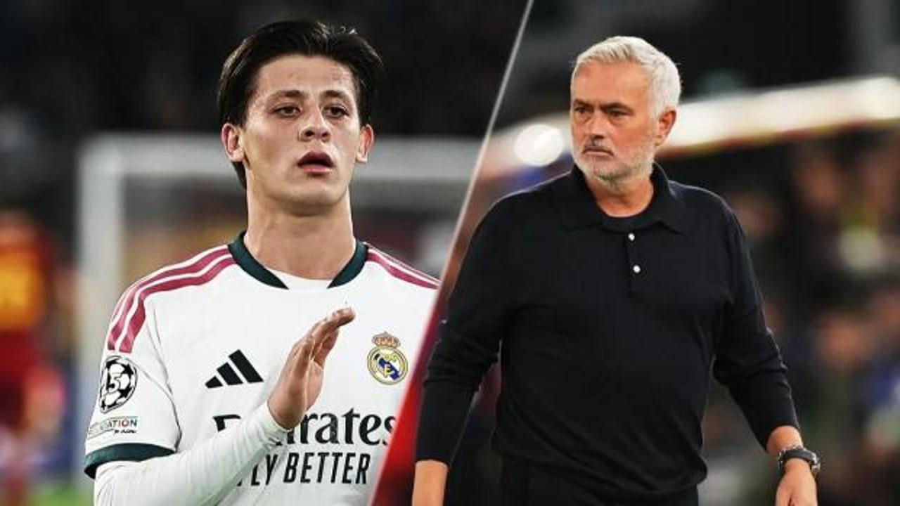 Jose Mourinho'dan Arda G&uuml;ler a&ccedil;ıklaması! Tepki g&ouml;sterdi