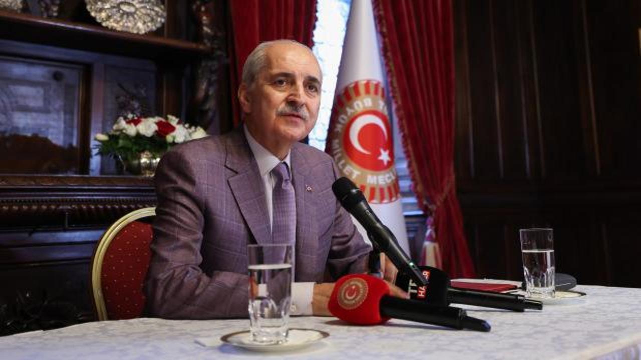 Meclis Başkanı Kurtulmuş, Roma'da T&uuml;rk toplumuyla g&ouml;r&uuml;şt&uuml;