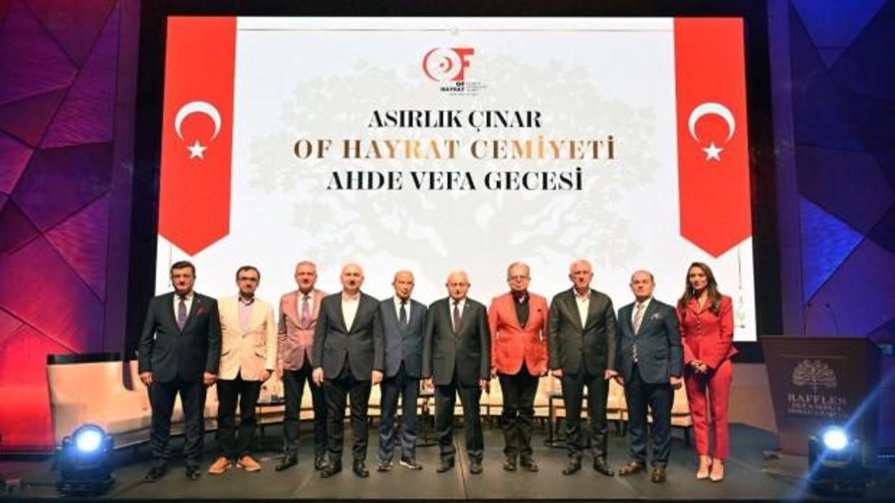 Of Hayrat Cemiyeti'nden eğitime 85 milyon TL'lik destek