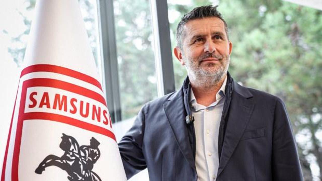 Samsunspor, Nenad Bjelica'yı resmen duyurdu! İlk ma&ccedil;ı İstanbul'da