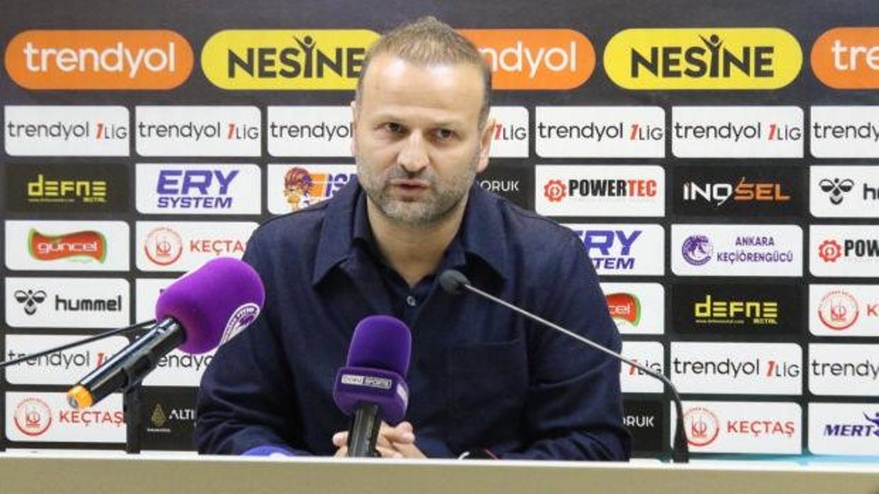 1. Lig ekibinin hocasından rakip takıma: Bizim rakibimiz değil