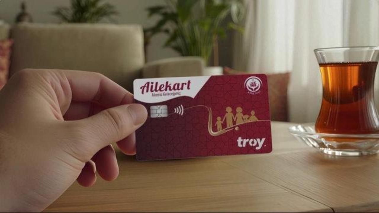 &ldquo;Ailekart&rdquo; aracılığıyla hak sahiplerine 56 milyar lirayı aşkın kaynak aktarıldı