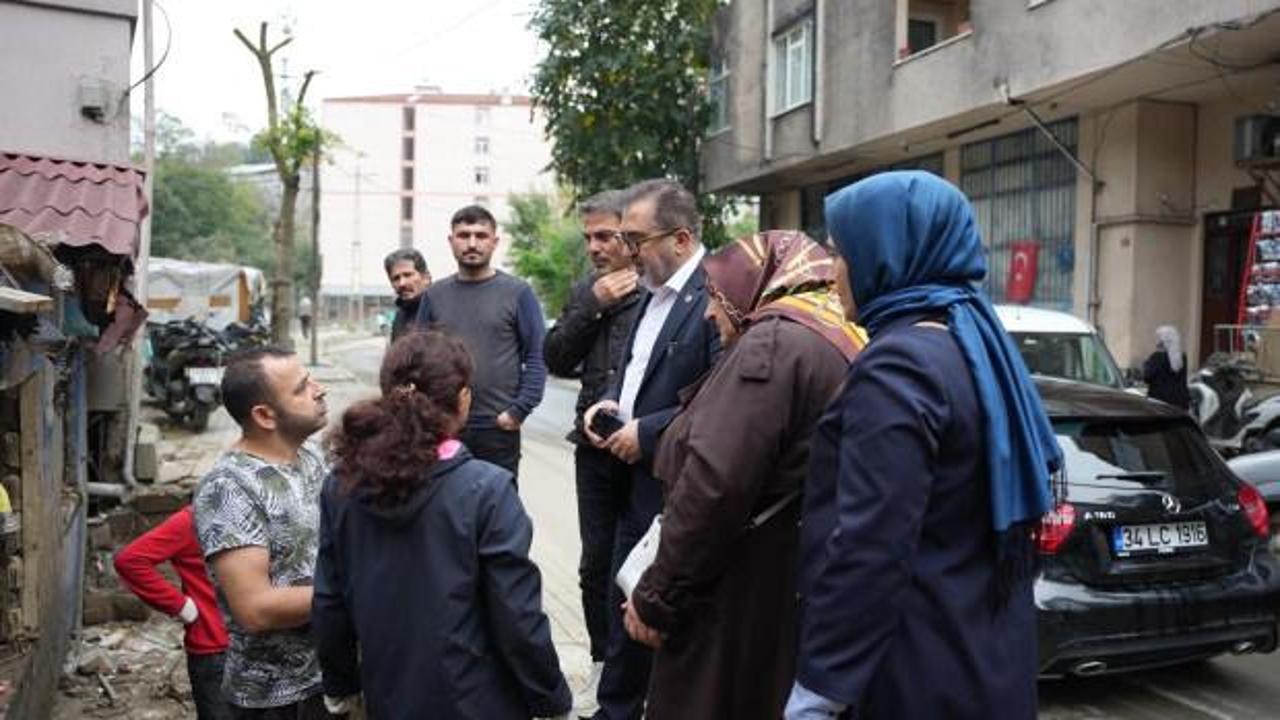 AK Parti heyetinden İstanbul'un &uuml;&ccedil; il&ccedil;esine saha &ccedil;ıkarması