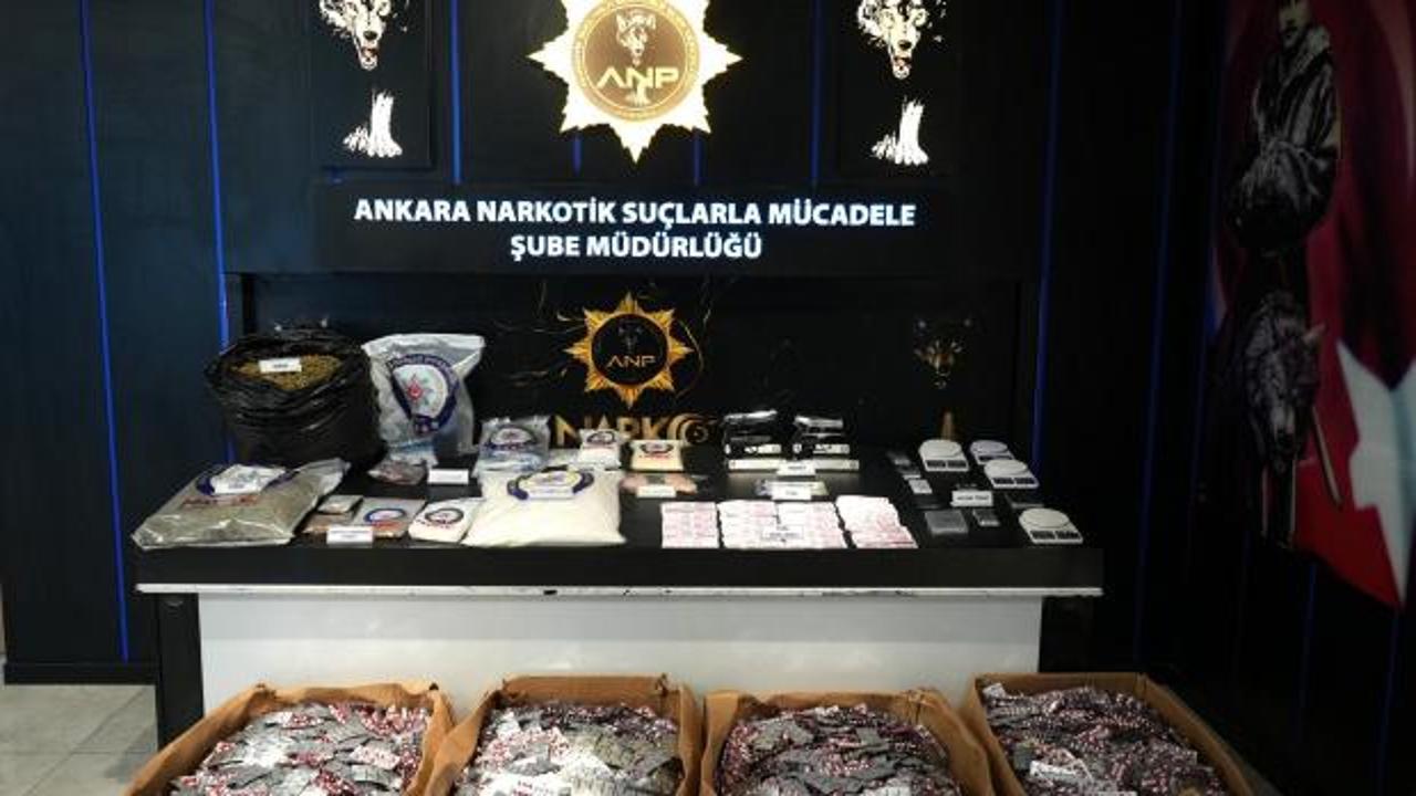 Ankara&rsquo;da ele ge&ccedil;irildi: Tam 614 bin 330 adet 