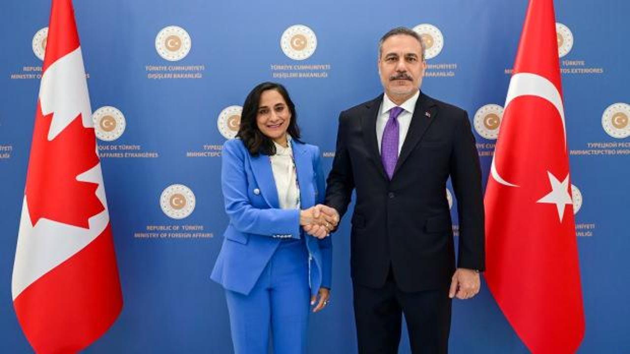 Bakan Fidan, Kanadalı mevkidaşı Anand ile g&ouml;r&uuml;şt&uuml;
