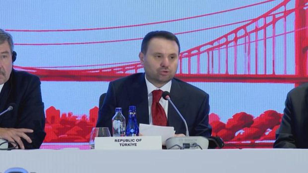 Bakan G&uuml;rlek&rsquo;ten OECD Zirvesi&rsquo;nde Gazze mesajı: Tarih bu vurdumduymazlığa şahitlik edecek