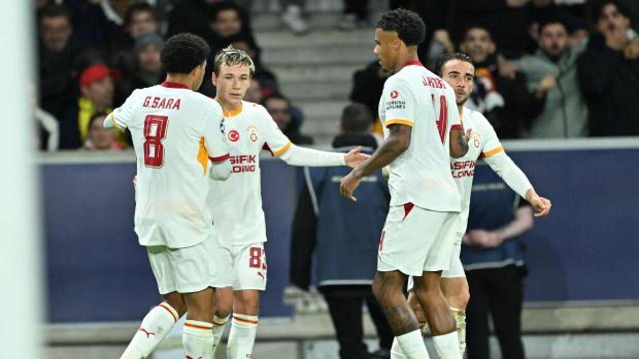 Galatasaray Lille'e tarihinde bir ilki yaşattı!