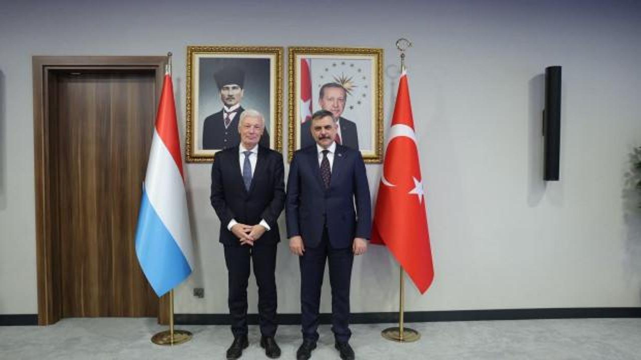 İ&ccedil;işleri Bakanı &Ccedil;ift&ccedil;i, L&uuml;ksemburg Temsilciler Meclisi Başkanı Wiseler ile g&ouml;r&uuml;şt&uuml;
