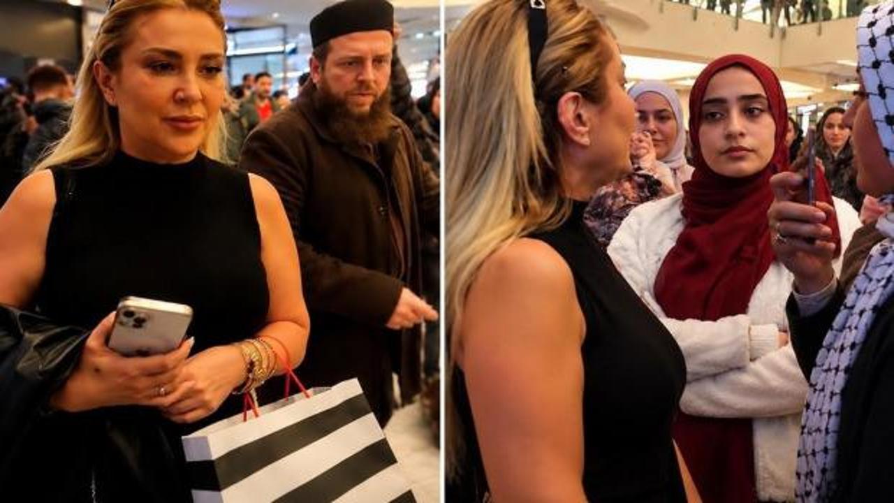 İsrailli Klodya Medina, AVM'de protesto edilmişti: İsrail'den hadsiz a&ccedil;ıklama