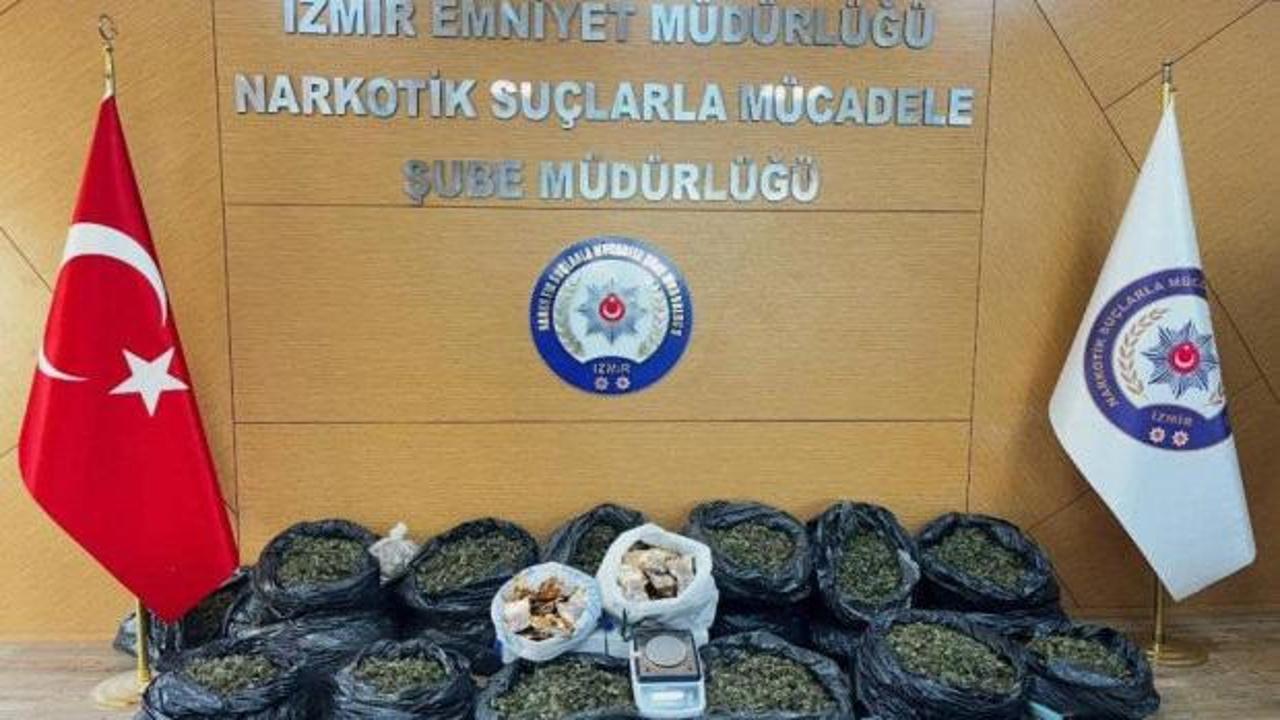 İzmir'de uyuşturucu operasyonu: 12 g&ouml;zaltı