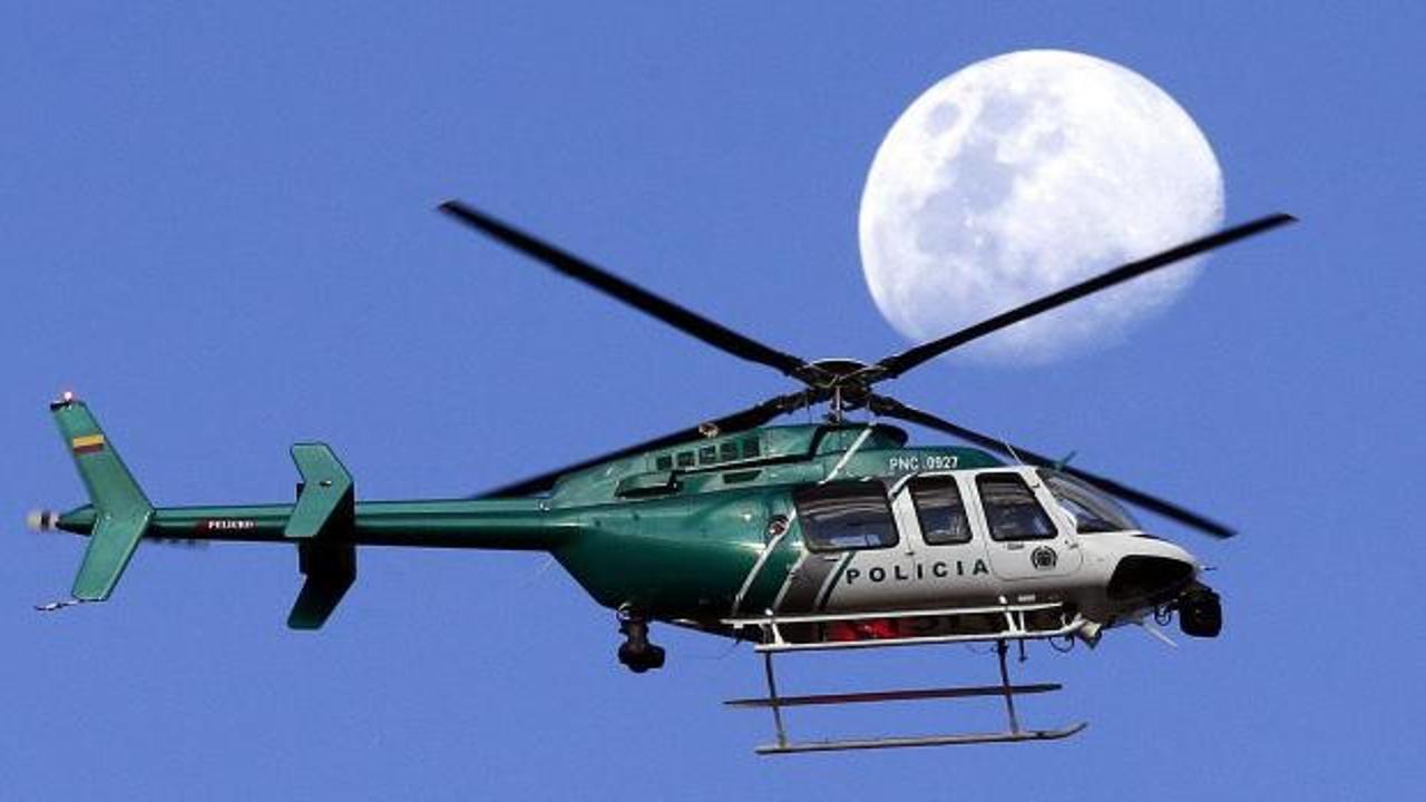 Kolombiya'da askeri helikopterin d&uuml;şmesi sonucu 19 kişi yaralandı