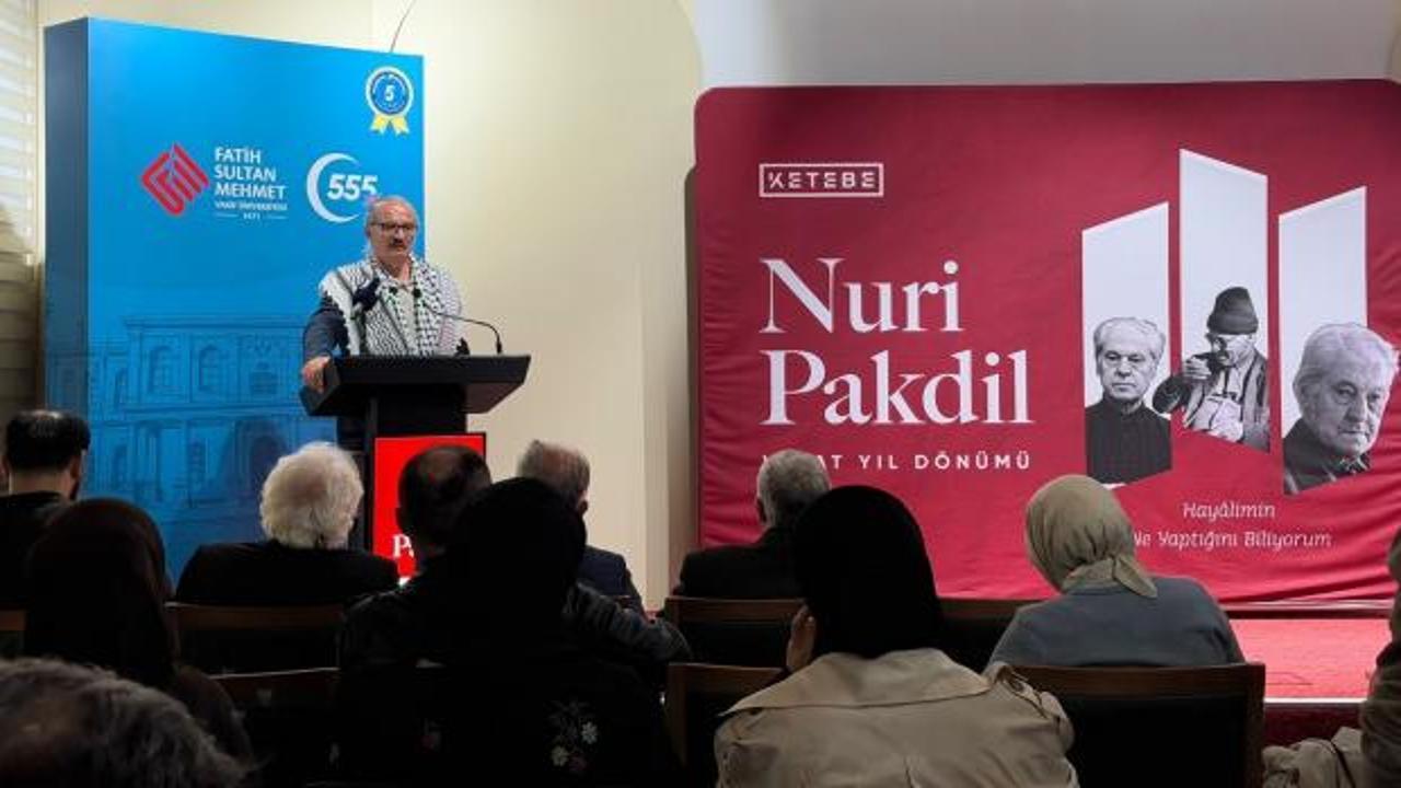 Kud&uuml;s şairi Nuri Pakdil, vefatının yedinci yılında anıldı