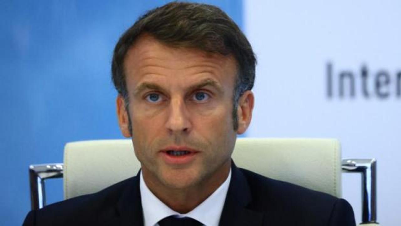 Macron sert konuştu... "Cumhuriyeti devirmeye &ccedil;alışanlar!" dedi hesap sordu! 