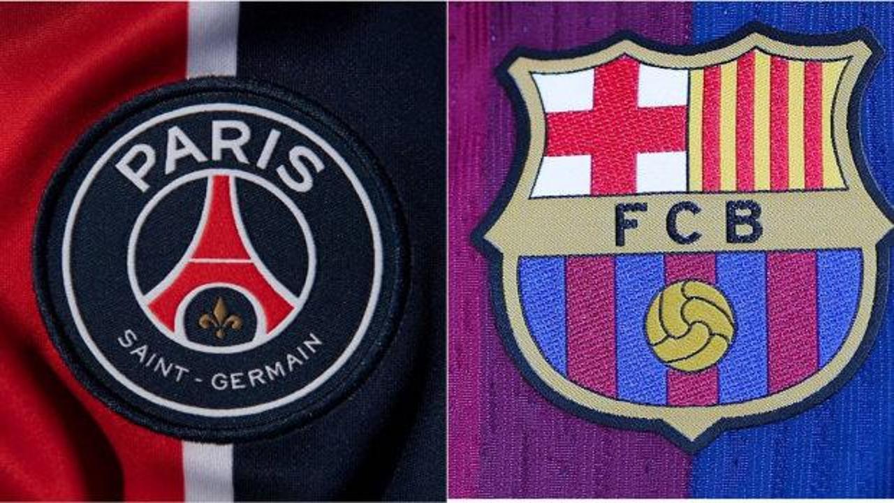 PSG - Barcelona ma&ccedil;ı hangi kanalda, saat ka&ccedil;ta? Zirve yarışında Paris randevusu