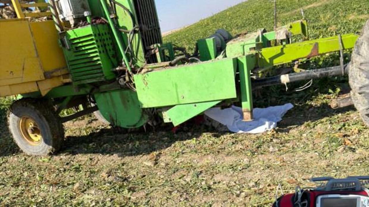 50 yaşındaki kadın, tarım makinesine sıkışıp &ouml;ld&uuml;!