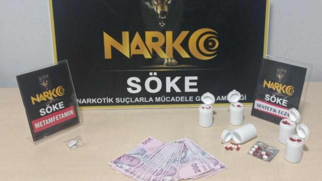 S&ouml;ke ve Kuşadası&rsquo;nda narkotikten &ccedil;ifte operasyon: 2 zanlı tutuklandı!