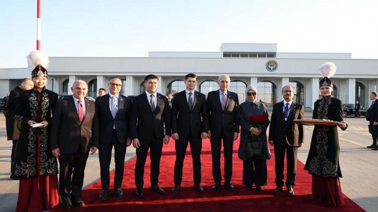 TBMM Başkanı Kurtulmuş, Kırgızistan&rsquo;da