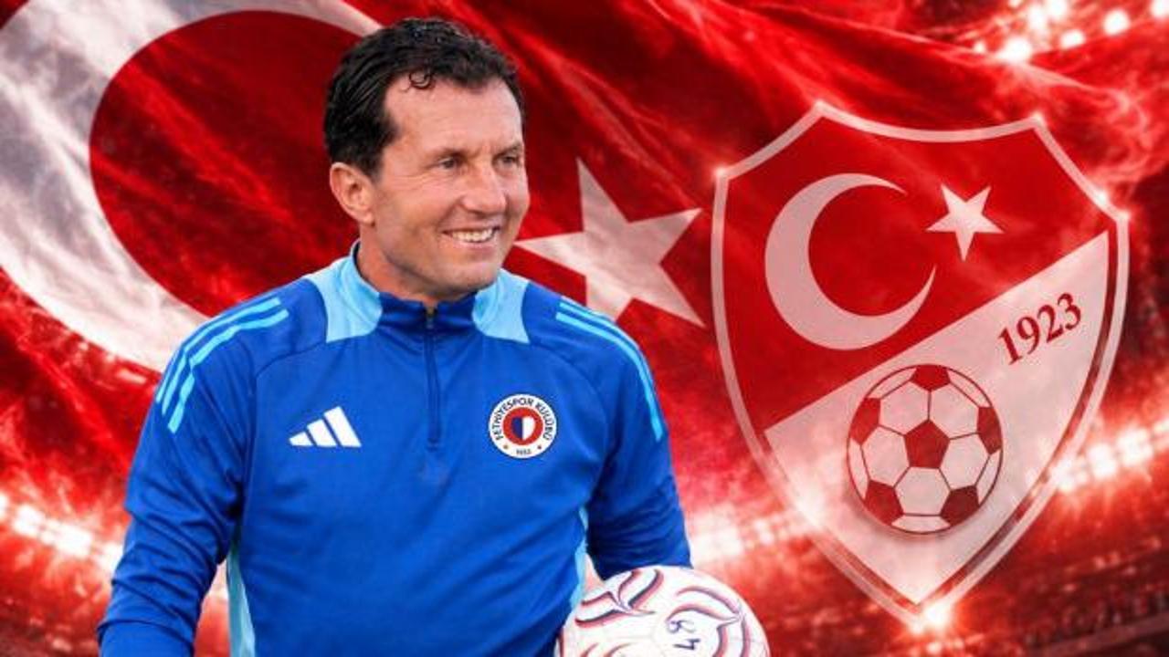 TFF 2. Lig ekibinin antrenörüydü! A Milli Takım'a gitti