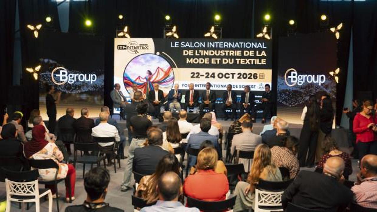 Tunus'taki uluslararası tekstil fuarına T&uuml;rkiye'den 72 firma katıldı