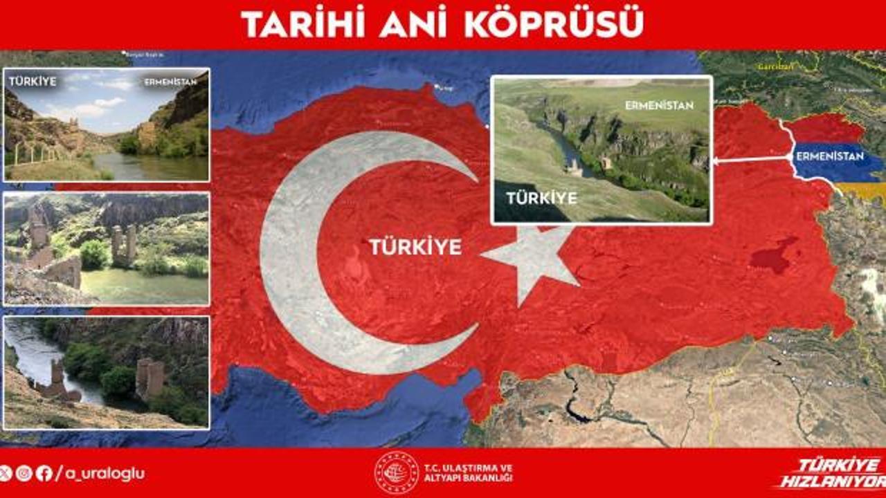 T&uuml;rkiye ile Ermenistan arasındaki tarihi k&ouml;pr&uuml;de yeni aşama!