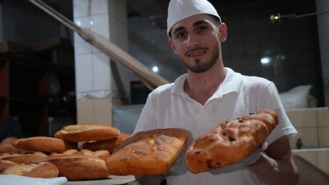 14 yaşında başladı, 24 yaşında 45 &ccedil;eşit ekmek &uuml;retir hale geldi