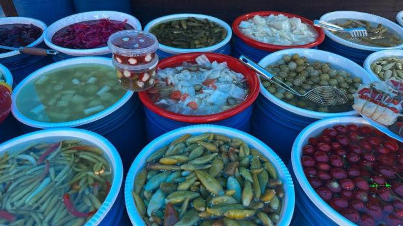 40 bin ton turşunun ardındaki sır ortaya &ccedil;ıktı! Lezzetin kaynağı 700 yıllık miras!