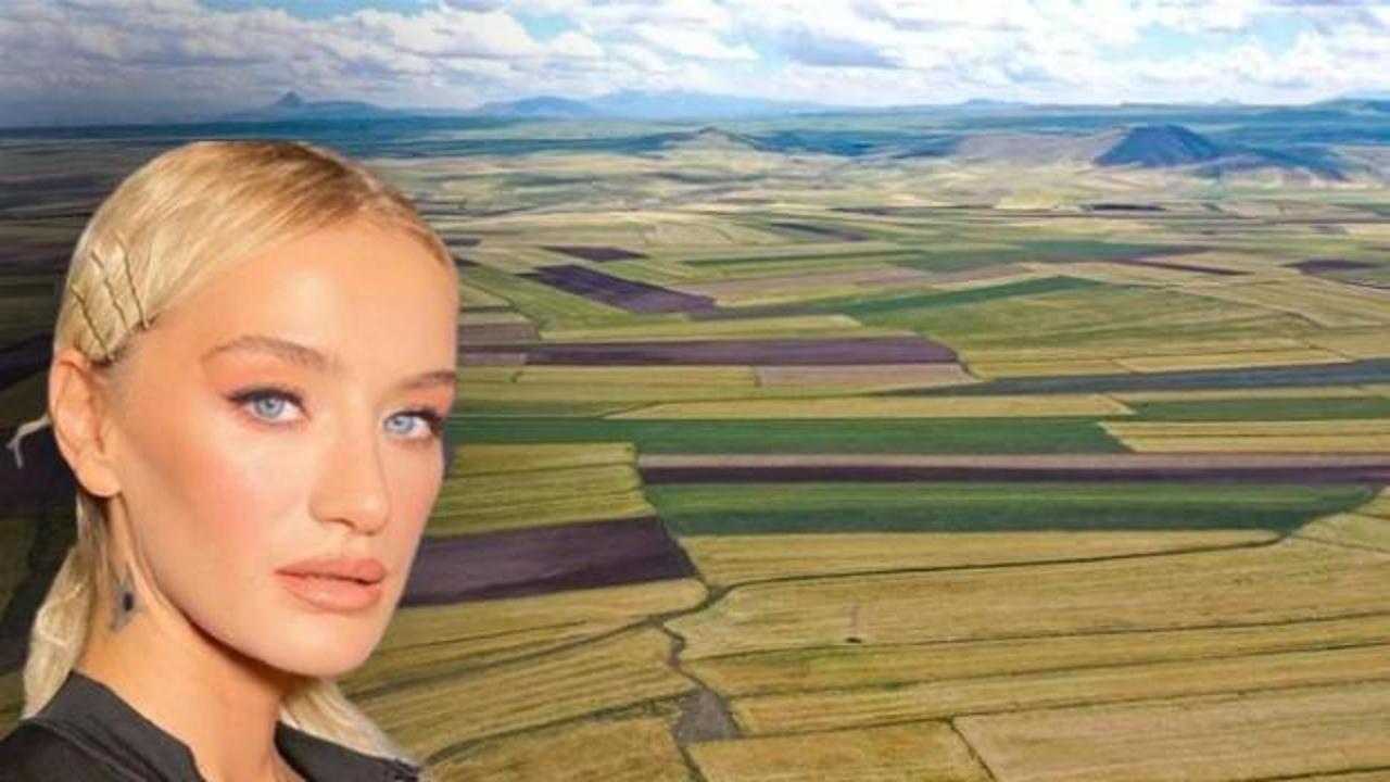 Didem Soydan Trakya'dan 20 d&ouml;n&uuml;m arazi aldı: Şaşırtan yatırımın nedeni meğerse...