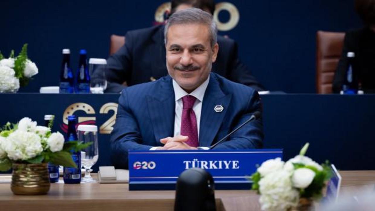  Bakan Fidan, ABD&rsquo;de G20 Dışişleri Bakanları Toplantısı&rsquo;na katıldı