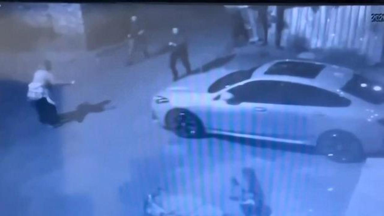 Bebeğini almaya gittiği evde kayınpederini darbedip havaya ateş a&ccedil;tı